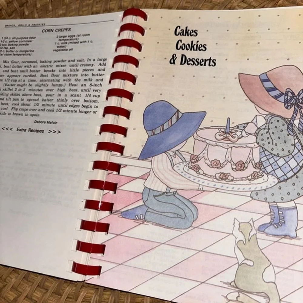 Not By Bread Alone, Vintage Spiral-Bound Cookbook